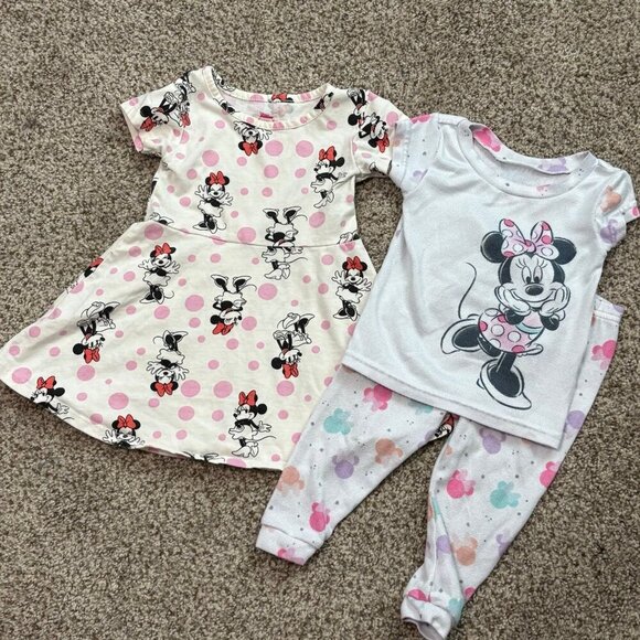Disney Minnie Mouse 3 Piece Set 18 month - Picture 1 of 7